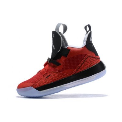 Nike Erkek Air Jordan 33 Fire Kırmızı / Siyah Basketbol Ayakkabısı Türkiye - IYXDNOMA